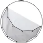 Atstarotāju paneļi - Manfrotto reflector HaloCompact Plus 98cm, silver/white LL LR3331 - ātri pasūtīt no ražotāja