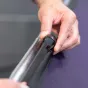 Fonu komplekti ar turētāju - Manfrotto frame + background EzyFrame Vintage, aubergine LL LB7938 - ātri pasūtīt no ražotāja