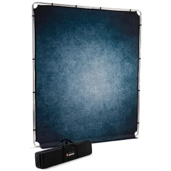 Fonu komplekti ar turētāju - Manfrotto frame + background EzyFrame Vintage, ink LL LB7922 - ātri pasūtīt no ražotāja