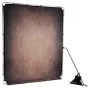 Fonu komplekti ar turētāju - Manfrotto frame + background EzyFrame Vintage, walnut LL LB7934 - ātri pasūtīt no ražotāja