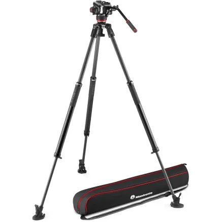 Manfrotto 504X Fluid Video Head with 635 FST Tripod