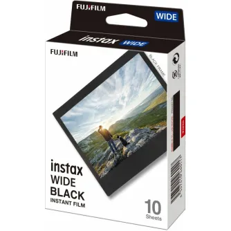 Film for instant cameras - Colorfilm instax WIDE BLACK FRAME (10 pcs) - quick order from manufacturer Best choise selected by experts