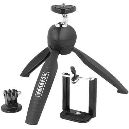 Caruba Orbit15 Ministatief incl. Phoneholder & GoPro holder CTM O15