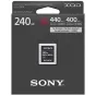 Atmiņas kartes - SONY 240GB XQD MEMORY CARD G SERIES 440MB/S - ātri pasūtīt no ražotāja