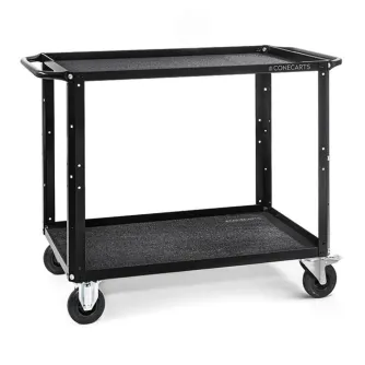 Citi studijas aksesuāri - CONECARTS Large Cart - with black moquette - two shelves (CNC1#B0A00W01R2A01) - ātri pasūtīt no ražotāja