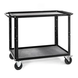 Citi studijas aksesuāri - CONECARTS Large Cart - with grey moquette - two shelves (CNC1#B0A00W01R2A00) - ātri pasūtīt no ražotāja