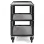 Citi studijas aksesuāri - CONECARTS Small Cart - with grey moquette - three shelves (CNC1#A0A00W01R3A00) - ātri pasūtīt no ražotāja