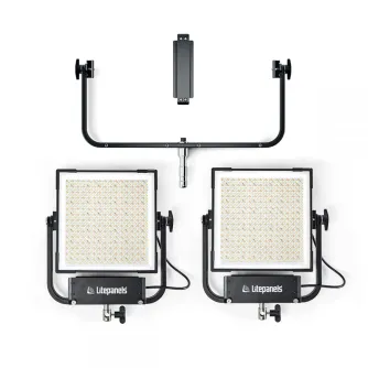 Light Panels - Litepanels Gemini 1x1 Hard Dual Array Light Kit (900-3730) - quick order from manufacturer