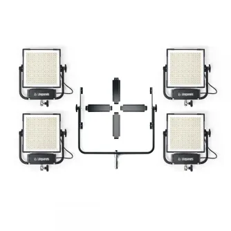 Light Panels - Litepanels Gemini 1x1 Hard Quad Array Light Kit (900-3731) - quick order from manufacturer