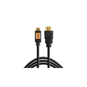 Vairs neražo - Tether Tools Tether Pro Micro HDMI D to HDMI A 4.6m Black