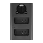 Kameras bateriju lādētāji - Newell DL-USB-C dual channel charger for LP-E10 - ātri pasūtīt no ražotāja