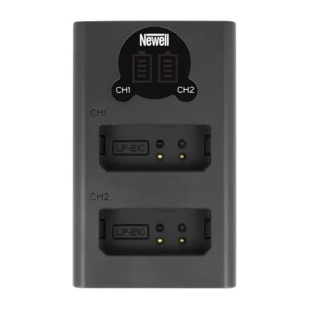Newell DL-USB-C dual channel charger for LP-E10