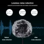 Bezvadu piespraužamie mikrofoni - Puluz PU425 Jack Lavalier Wired Condenser Recording Microphone 1.5m USB-C / Type-C - perc šodien veikalā un ar piegādi