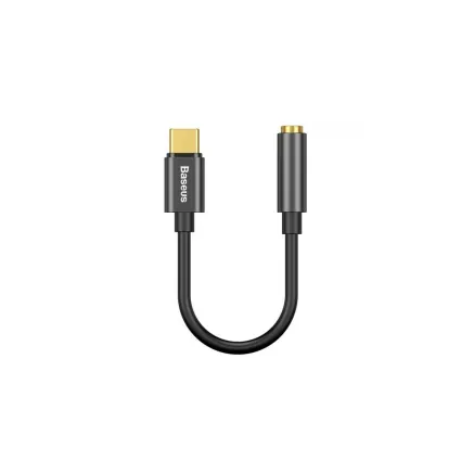 Baseus L54 Audio Adapter USB-C + mini jack 3,5mm (Black)