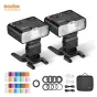 Godox Macro Ring Flash Two Light Kit MF 12 MF12 K2