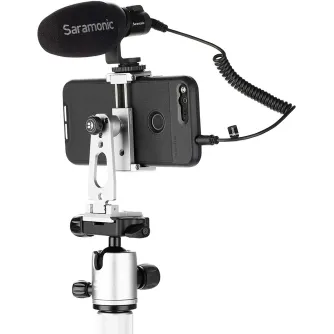 Telefona turētājs - MeFoto BMSPKTSLV Sidekick Pocket Smartphone Adapter (silver) - ātri pasūtīt no ražotāja