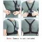 Sporta kameru aksesuāri - Adjustable Chest Belt Strap with 2 Mount Position - ātri pasūtīt no ražotāja