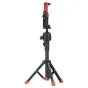 Telefona turētājs - Fotopro tripod SY-610 + MH-8S + SJ-86 Black and Red - perc šodien veikalā un ar piegādi