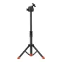 Telefona turētājs - Fotopro tripod SY-610 + MH-8S + SJ-86 Black and Red - perc šodien veikalā un ar piegādi