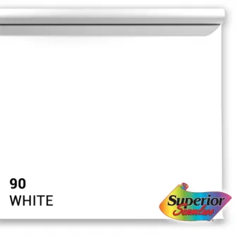 Foto foni - Superior Background Paper 90 White 3.56 x 15m - ātri pasūtīt no ražotāja
