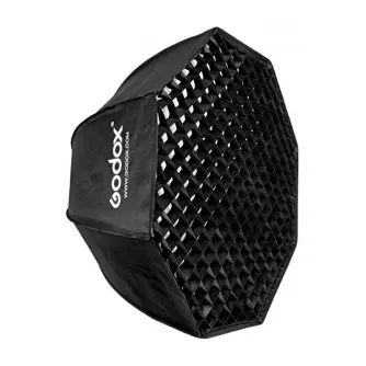 Softboksi - Godox SB-FW95 Softbox with Grid Octa 95cm - perc šodien veikalā un ar piegādi
