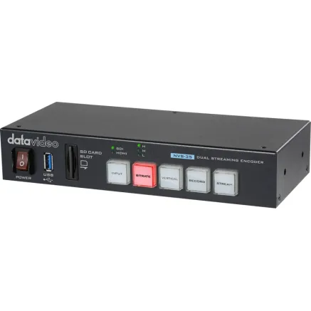 DATAVIDEO NVS-35 DUAL STREAMING ENCODER WITH 2 BITRATES NVS-35