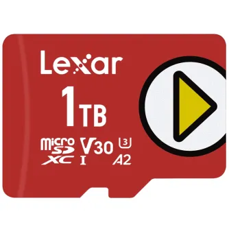 Atmiņas kartes - LEXAR PLAY MICROSDXC UHS-I R150 1TB LMSPLAY001T-BNNNG - ātri pasūtīt no ražotāja