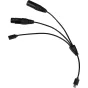 Piederumi zibspuldzēm - NANLITE USB-C TO DMX CABLE SPLITTER CB-DMX-USBC-1/3 - ātri pasūtīt no ražotāja