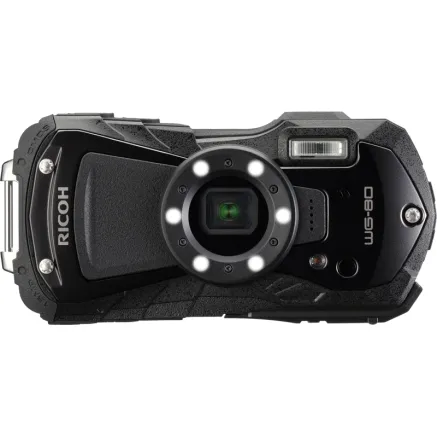 RICOH WG-80 BLACK Waterproof Camera 16MP 5X Zoom