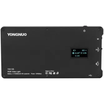 LED Phone Light - Yongnuo YN135 On-Camera RGB LED Light, WB (3200 K 5600 K) - quick order from manufacturer Best choise selected by experts