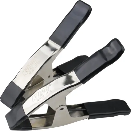 Kupo KCP-359-BK 9in Steel Spring A Clamp - Black (Set of 2) KCP-359-BK