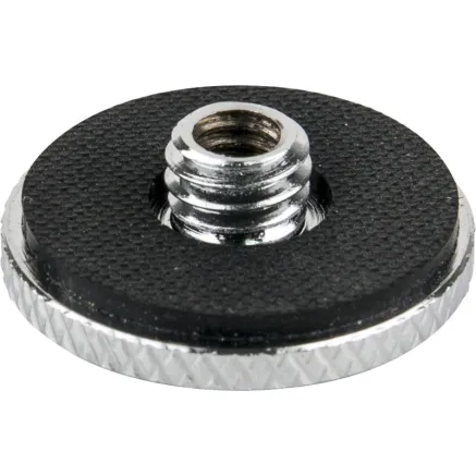 Kupo KS-064 Female 1/4-20 to Male 3/8-16 Thread Adapter w/1.18in Flange 