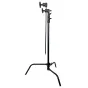 Boom Light Stands - Kupo CL-20MKB 20 Master C-Stand With Sliding Leg Kit & Quick Release - Black - quick order from manufacturer