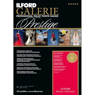 Fotopapīrs printeriem - ILFORD GP LUSTRE A4 25 SHEET 260G - ātri pasūtīt no ražotāja