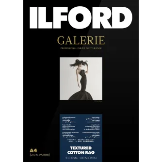 Fotopapīrs printeriem - ILFORD GP TEXTURED COTTON RAG 111CMX12M - ātri pasūtīt no ražotāja