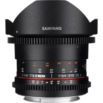 CINEMA Video objektīvi - SAMYANG OBJEKTIVS 8MM T3,8 VDSLR II SONY E - ātri pasūtīt no ražotāja