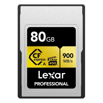 Lexar CFexpress pro GOLD R900/W800 VPG400 80GB TYPE A