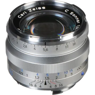 Objektīvi - ZEISS LENS C SONNAR T*1,5/50 ZM SILV - ātri pasūtīt no ražotāja