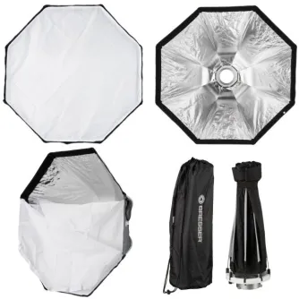 Piederumi kameru zibspuldzēm - Bresser Super Quick Octagon Speedlite Softbox 65 cm - ātri pasūtīt no ražotāja