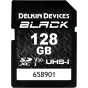 Atmiņas kartes - DELKIN SD BLACK RUGGED UHS-II (V30) R90/W90 128GB DDSDBLK128GB - ātri pasūtīt no ražotāja