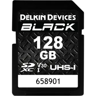 Atmiņas kartes - DELKIN SD BLACK RUGGED UHS-II (V30) R90/W90 128GB DDSDBLK128GB - ātri pasūtīt no ražotāja