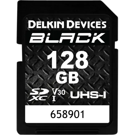 DELKIN SD BLACK RUGGED UHS-II (V30) R90/W90 128GB DDSDBLK128GB