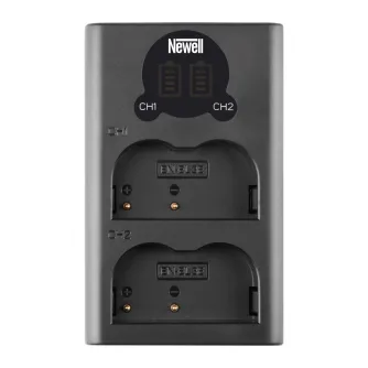 Kameras bateriju lādētāji - Newell DL-USB-C dual channel charger for EN-EL3e - ātri pasūtīt no ražotāja