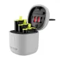Sporta kameru aksesuāri - Telesin 3-slot waterproof charger Allin box for GoPro Hero 9 / Hero 10 + 3 batteries (GP-BTR-906-GY-B) - ātri pasūtīt no ražotāja
