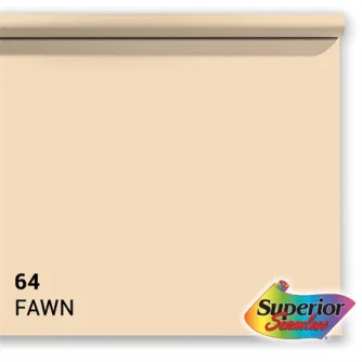 Foto foni - Superior Background Paper 64 Fawn 2.72 x 11m - perc šodien veikalā un ar piegādi