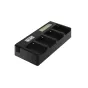 Kameras bateriju lādētāji - Newell DF-4CH four-channel charger for NP-F batteries for Sony - ātri pasūtīt no ražotāja