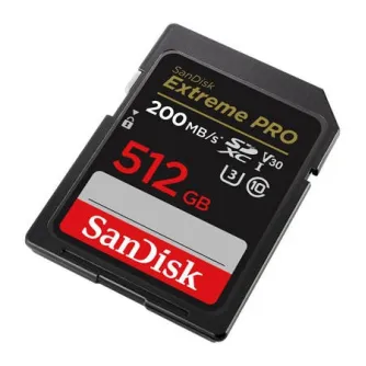 Memory Cards - SANDISK EXTREME PRO SDXC 512GB 200/140 MB/s UHS-I U3 memory card (SDSDXXD-512G-GN4IN) - quick order from manufacturer Best choise selected by experts