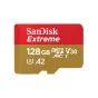 SANDISK EXTREME microSDXC 128 GB 190/90 MB/s UHS-I U3 ActionCam memory card (SDSQXAA-128G-GN6AA)