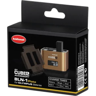 Kameras bateriju lādētāji - HÄHNEL PROCUBE 2 PLATE FOR OLYMPUS BLN-1 BATTERY 1000 583.8 - ātri pasūtīt no ražotāja