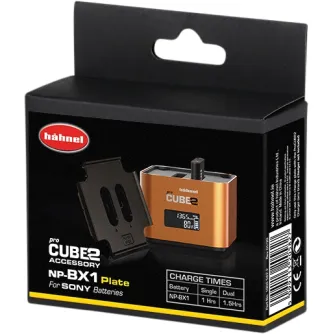 Kameras bateriju lādētāji - HÄHNEL PROCUBE 2 PLATE FOR SONY NP-BX1 BATTERY 1000 582.2 - ātri pasūtīt no ražotāja